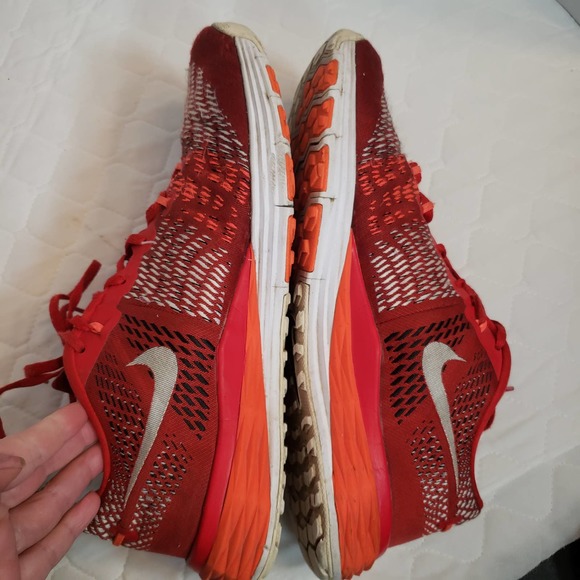 Nike Lunar Trainer 1 Sneaker Sz 11 Red main image 5